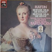 Haydn, English Chamber Orchestra, Daniel Barenboim – Sinfonie Nr. 85 "Die Konigin" / Sinfonie Nr. 83 "Die Henne"
