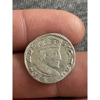 3 гроша 1591 Олькуш! Редкий!