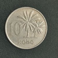 Нигерия 10 кобо 1976 г.