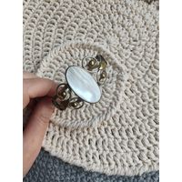 Винтажный браслет с перламутром