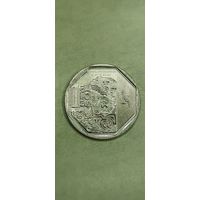 Перу 1 новый соль 2015