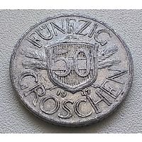 Австрия 50 грошей, 1947  5-3-27