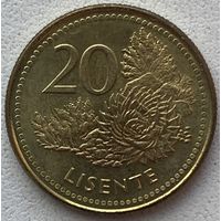 Лесото 20 лисенте 1998 г.
