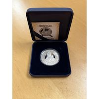 Беларусь 10 рублей 2013 400 лет пребыванию чудотворного образа Матери Божьей в Будславе Серебро Ag925