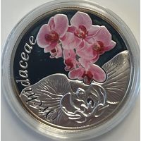 ОРХИДЕЯ (ORCHIDACEAE), 10 РУБЛЕЙ, 2013 ГОД, Ag925