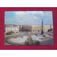Минск. Площадь Победы. Захарченко 1989 г. Чистая.
