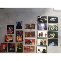 Наклейки для альбома panini и merlin star wars звездные войны