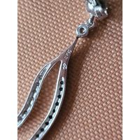 Серьги Сваровски 925
