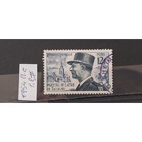 РАСПРОДАЖА ФРАНЦИЯ 1954г. Полная серия. Гаш.