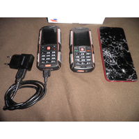 Мобильные телефоны TEXET-TM-513R(кирпич) 2 шт.REDMI в ремонт,на запчасти.С рубля.