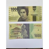 1000 рупий Индонезия Большой формат