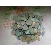 Лот монет 300+ штук