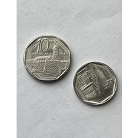 Куба 2 монеты