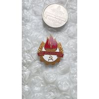 Значок Румыния, пионерия, без замка