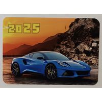 Автомобиль. Календарик, глянец, 2025