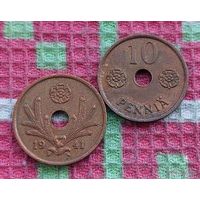 Финляндия 10 пенни 1941 года, UNC. II Мировая война. Предложи свою цену или обмен!