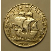 Португалия, 5 Эск. 1948 Серебро