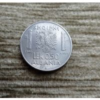 Werty71 Албания 0,5 лека 1940 Муссолини