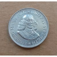 ЮАР, 50 центов 1964 г., серебро 0.500, Ян ван Рибек