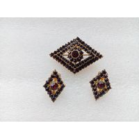 Брошь, клипсы