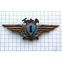 ЗНАК КЛАССНОСТИ,латунь,эмаль