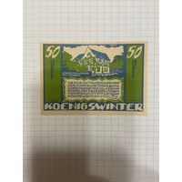 Нотгельд 50 пфеннигов Германия Кёнигсвинтер-0101-2