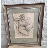 Игорь Либерман, 90-е годы, графика, авангард.