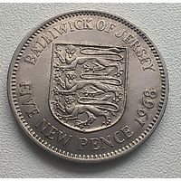 Джерси 5 Пенсов, 1968  5-12-17