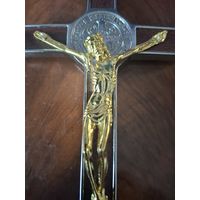 Крест большой позолота