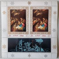 1968 ОАЭ. Аджман. Рождество  MNH