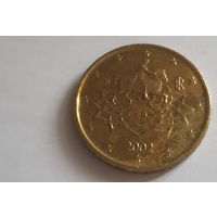 Италия 2002 50 евроцентов