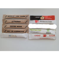 Сахар пакетированный. Цена за 1 шт.