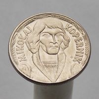 Польша 10 злотых 1967 Николай Коперник 28mm