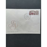 Польша 1987 КПД с маркой "150 лет со дня рождения художника Артура Гроттгера" (спецгашение) Mi.3088 каталог 0.60 евро