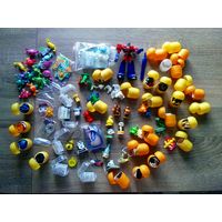 Лот игрушек киндер сюрприз и пр.