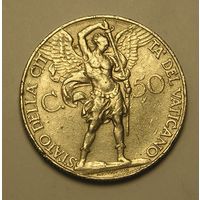 Ватикан, 50 Чент. 1932 Михаил Архангел