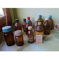 Флаконы аптечные СССР лотом