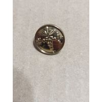 Пуговица таможни  РБ - биметалл