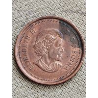 Распродажа - 1 цент 2004г.,Канада,Елизавета 2