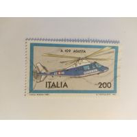 Италия  1971  вертолет А.109
