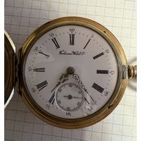 Часы карманные Fischmann Watch Co . Швейцария . На ходу
