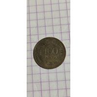 Колумбия 100 песос 2017