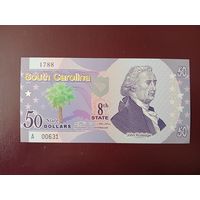 Штат Южная Каролина 50 долларов UNC
