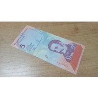 5 боливаров 15,01,2018 Венесуэлы *46397594 с рубля