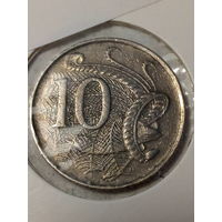 10 цент Австралия 1977 год