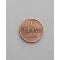 1 пенни 1900 года