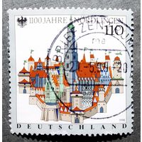 Марка Германия 1998 год 1100 лет Нёрдлингену