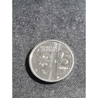Филиппины 5 сентимо 2018 Unc