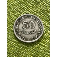 Кабо-Верде 50 сентаво 1949 г