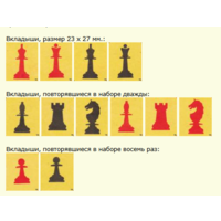 Спичечные этикетки. Сувенирный набор. Шахматы. 1959 год